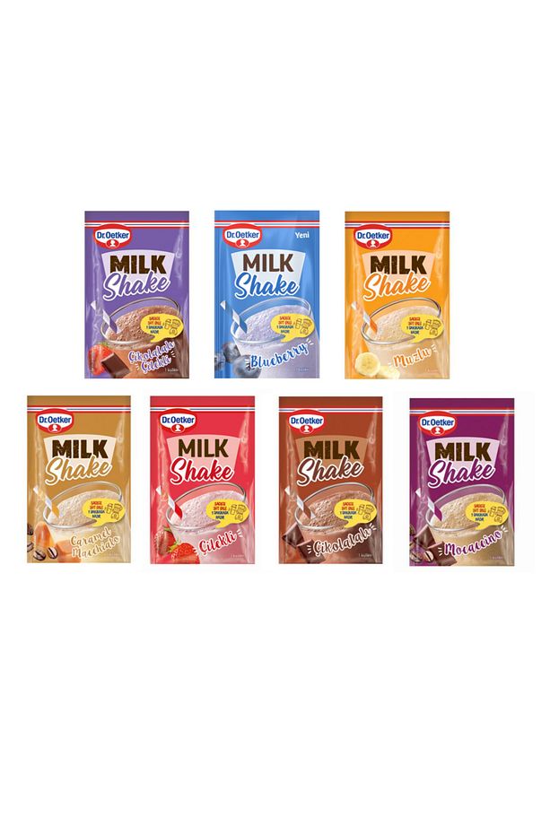 Milkshake 7 Adet Çeşit Sepeti Tüm Çeşitler - 1
