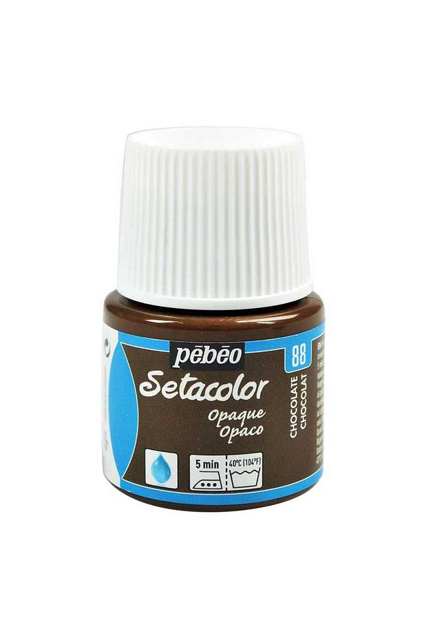 Setacolor Opak Kumaş Boya 45ml - 88 Chocolate - 1