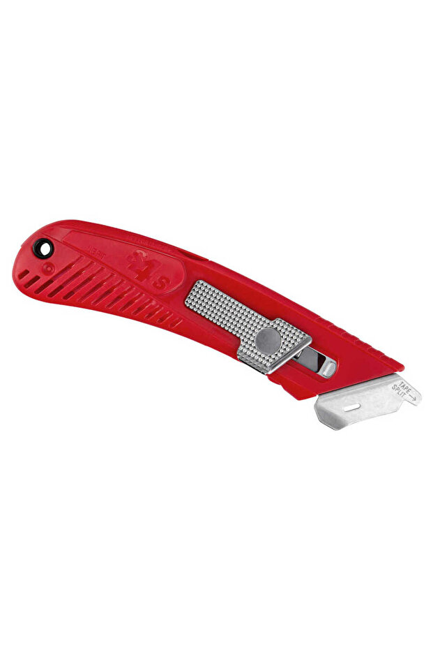 Multifunctional Pull Back Sstm Safety Utility Knife - Left Hand - 1