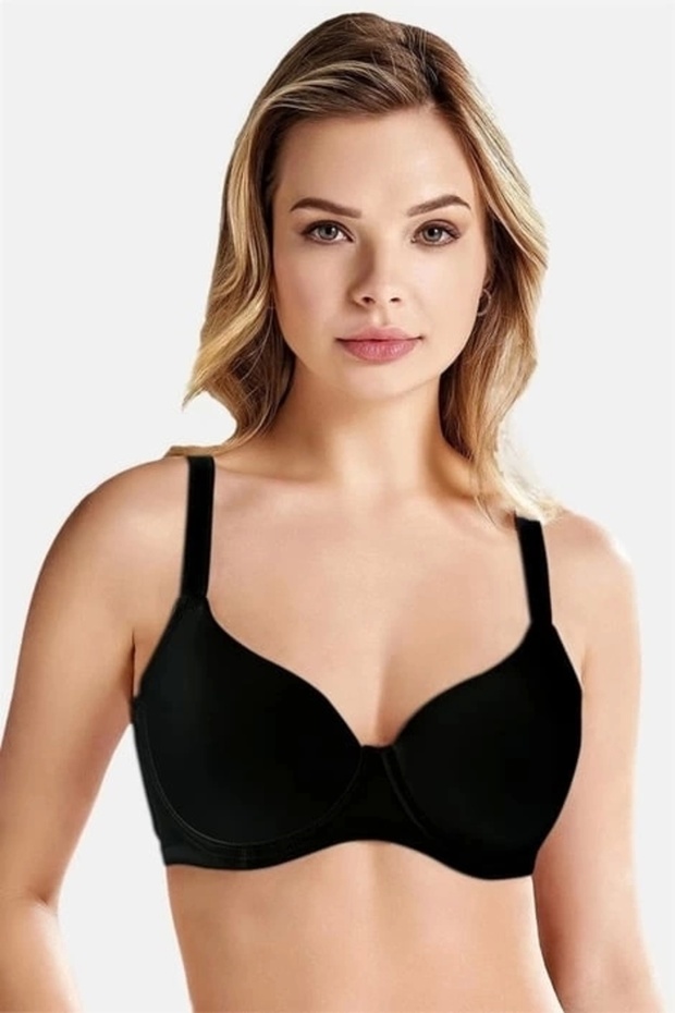 حمالة صدر بدون دعامات من Under Moda Nurteks 196 تُظهر مظهرًا طبيعيًا