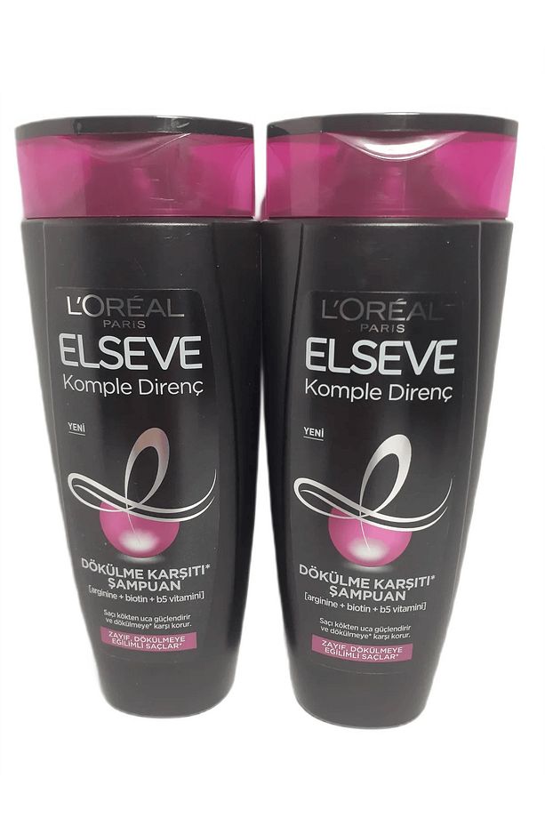 L'oréal Paris Komple Direnç Dökülme Karşıtı Şampuan 450 ml X 2 Adet - 1
