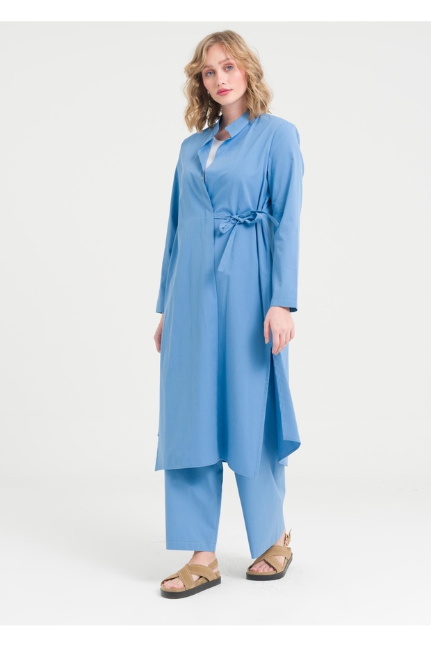 Yandan Bağlamalı Tunik - 5