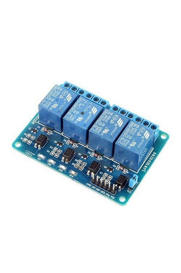 5v 4 Kanal Röle Modülü – Arduino 4‑ch Relay Board Role Kartı - 1