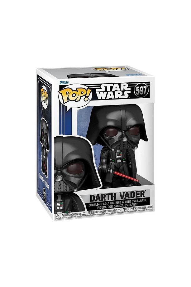 TOYKÜP-FUNKO POP DİSNEY STAR WARS - DARTH VADER NO:597 BOBBLE-HEAD - 1