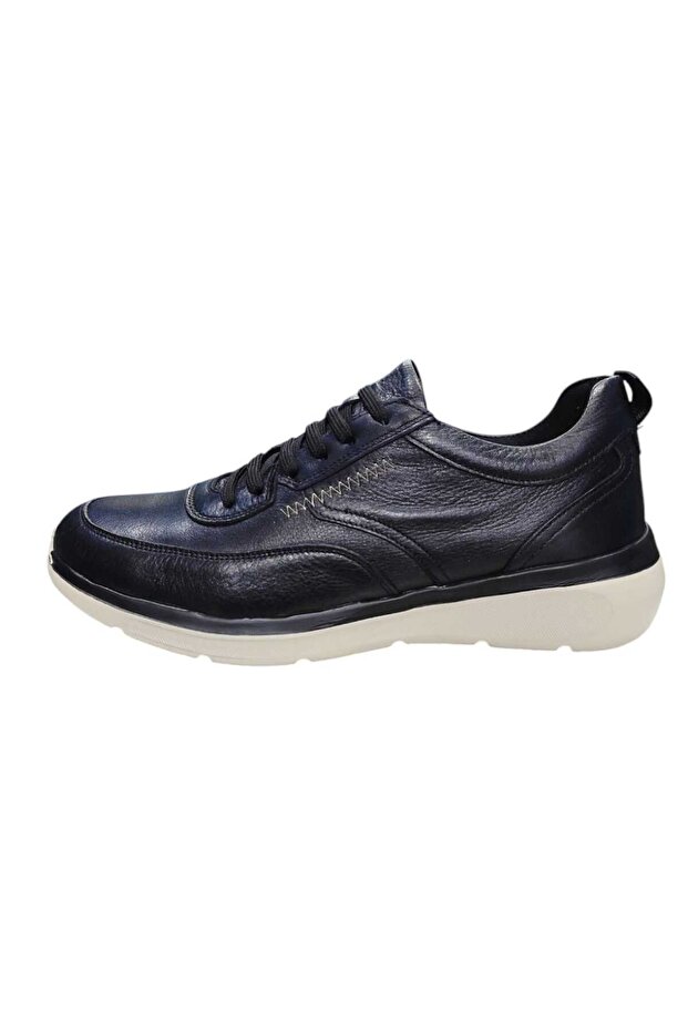 Comfortable Leather Sports Men's Shoes Black