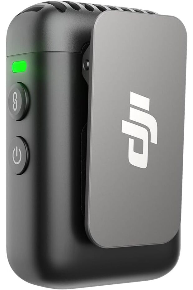 Mic 2 (2 TX + 1 RX + Charging Case), Wireless Microphone, Intelligent Noise Cancelling, 32-bit F - 7