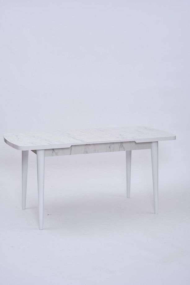Nehir Beta Banklı Lak Panel Açılır Mutfak Masa Takımı 75x130cm - 5