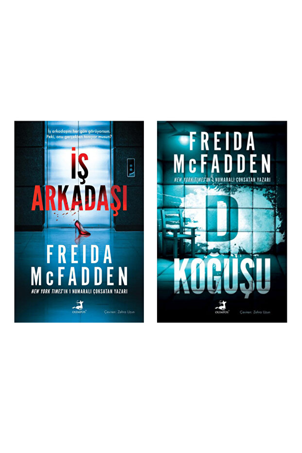 2 Kitap / İş Arkadaşı - D Koğuşu Set (Freida McFadden)