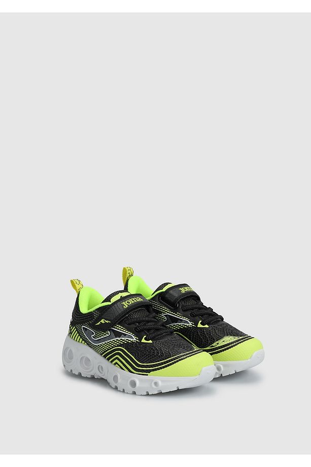 Rase Jr 2401 Black Lemon Fluor Siyah Unisex Spor Ayakkabısı Jrasew2401V - 2