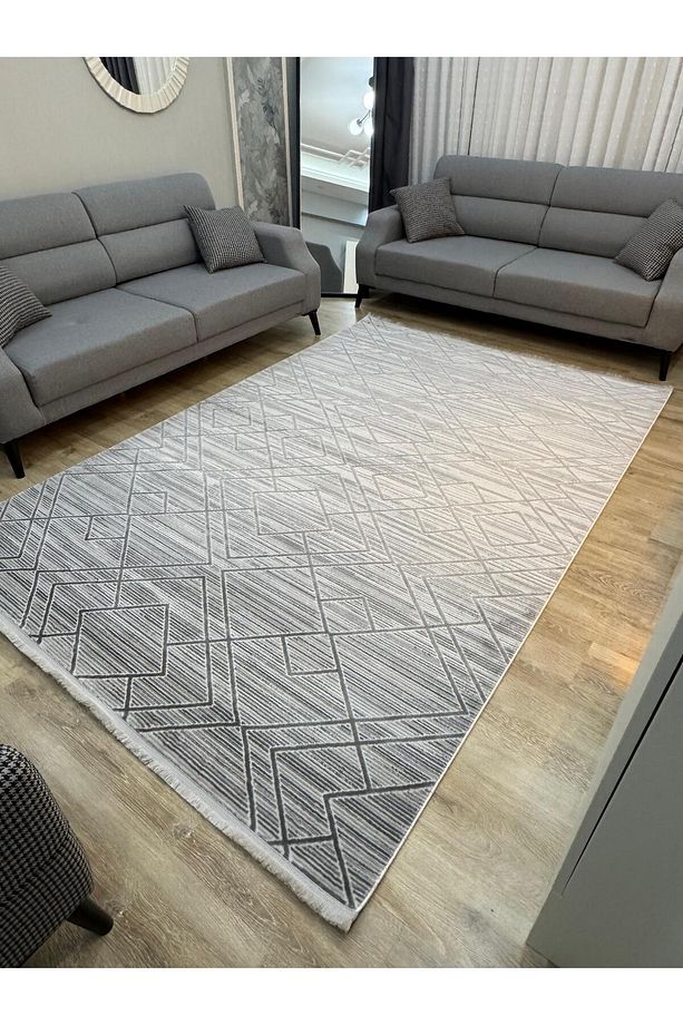 %100 akrilik(yün) 4 m2 - 6 m2 metrekare salon halısı modern sık dokuma oturma odası halısı - 1