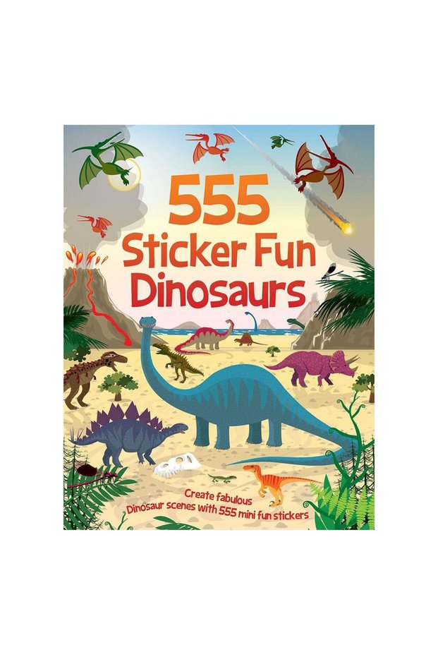 555 Sticker Fun - Dinosauri