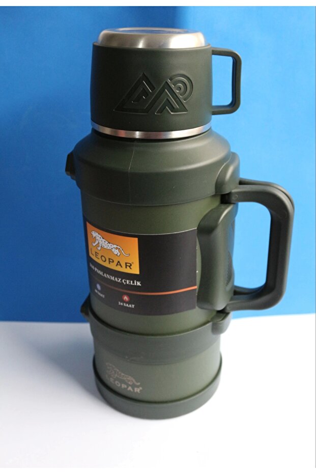 Leopard Steel Camping Thermos 3.2 Lt. Yk1420