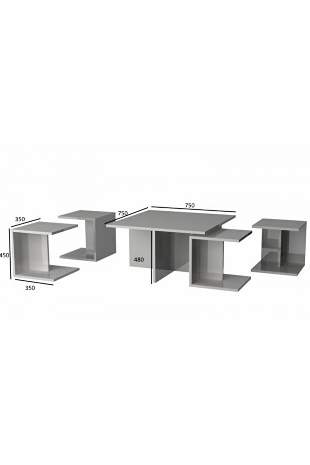 طاولة قهوة Hayal - 3