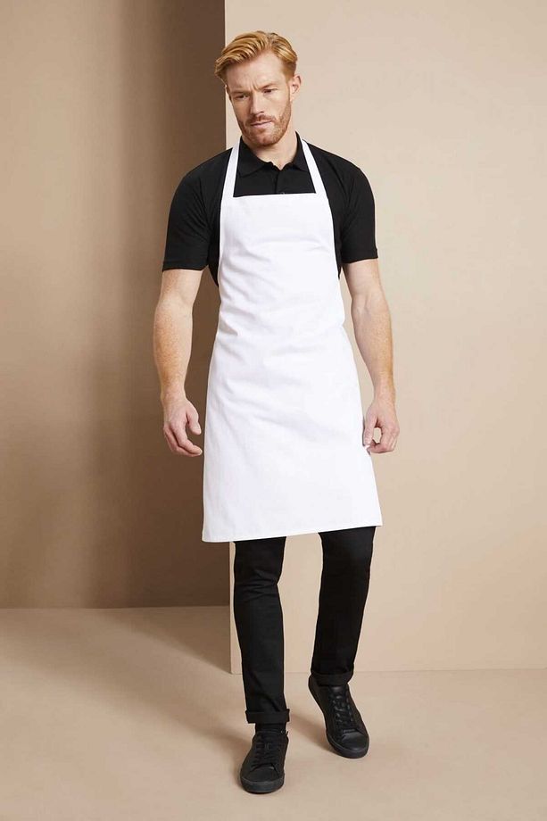 Beyaz Leke Tutmaz Gabardin Aşçı Şef Barista Mutfak Önlük Unisex Masterchef - 3