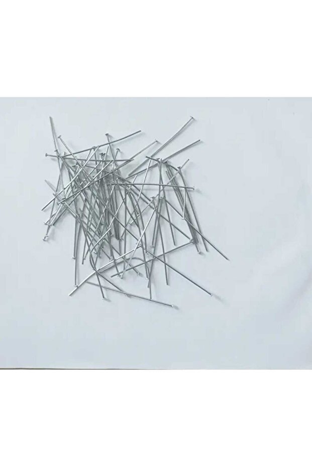 2.5 cm 100 Pieces Silver Ring Flat Back Jewelry Nails