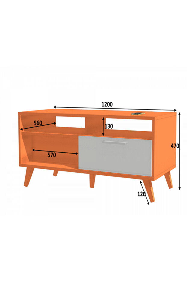 طاولة قهوة موديل Linea Co - 4