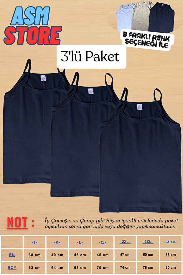Extra Comfort 3 Pack Women's Cotton Undershirts - Choice of Combo and Solid Colors (White/Grey/Black)