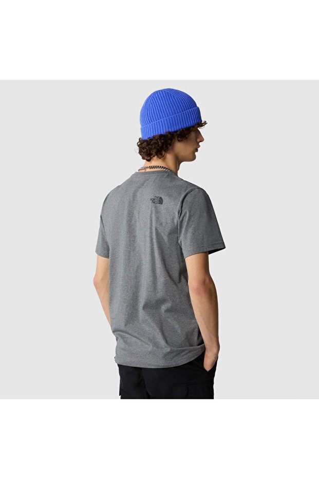 M SS SIMPLE DOME TEE GREY - 2