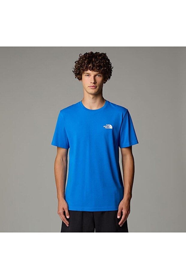 M Ss Simple Dome Tee Hero Blue