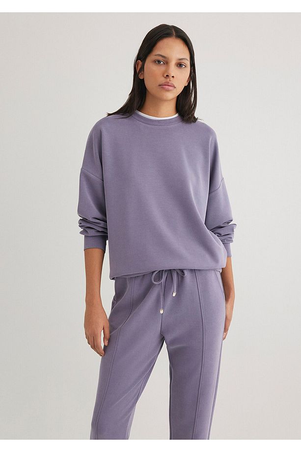 Lux Touch Tencel Tm Mor Modal Sweatshirt 168837-70608 - 2