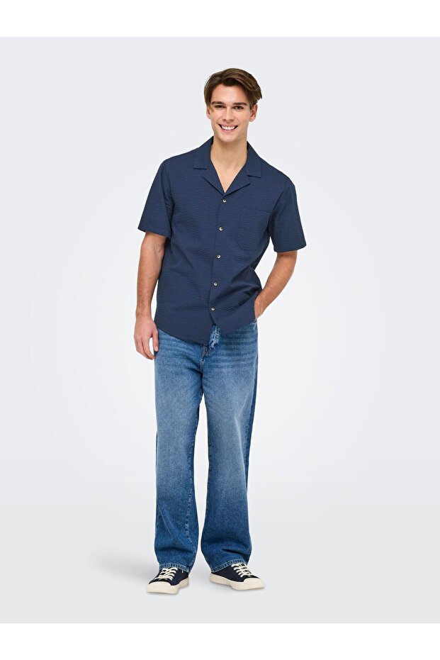 Kurzarm FreizeitHemd für Herren - 5