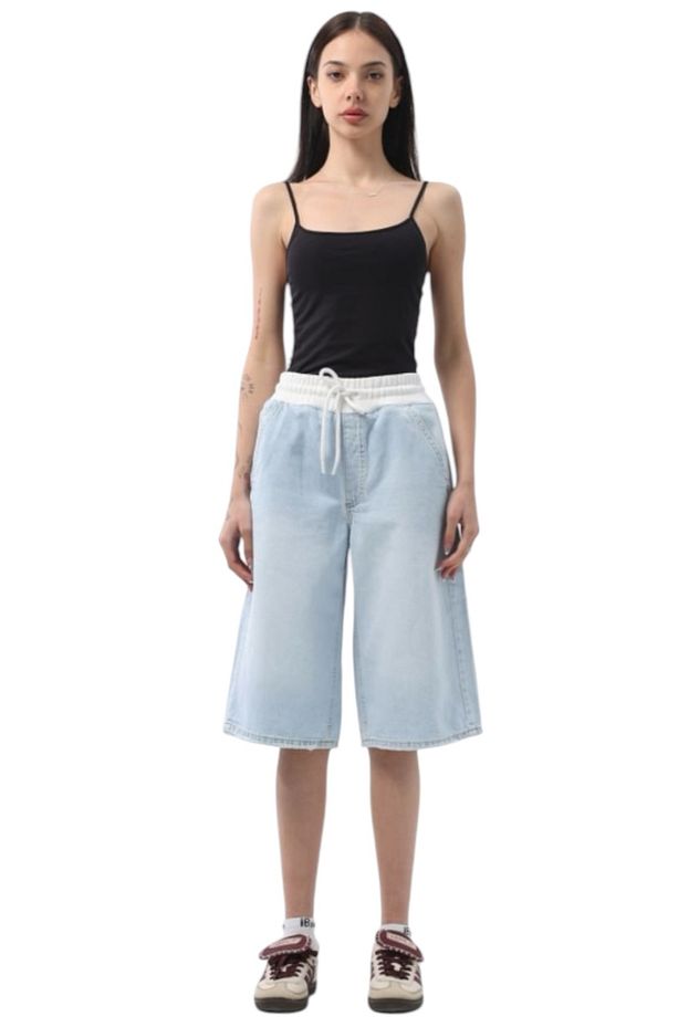 Y2K BAGGY JEAN ŞORT BERMUDA - 1