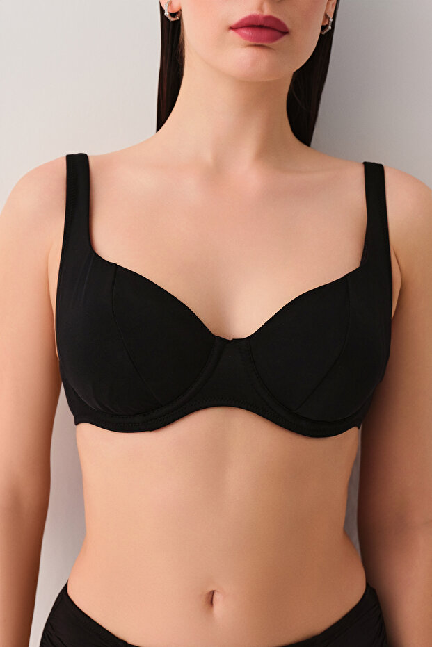 Balenli Toparlayıcı Bikini Üst - 3