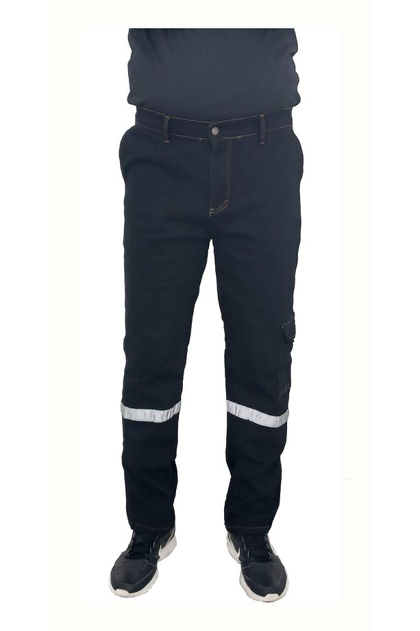 Iş Pantolonu Likralı Kot - 1