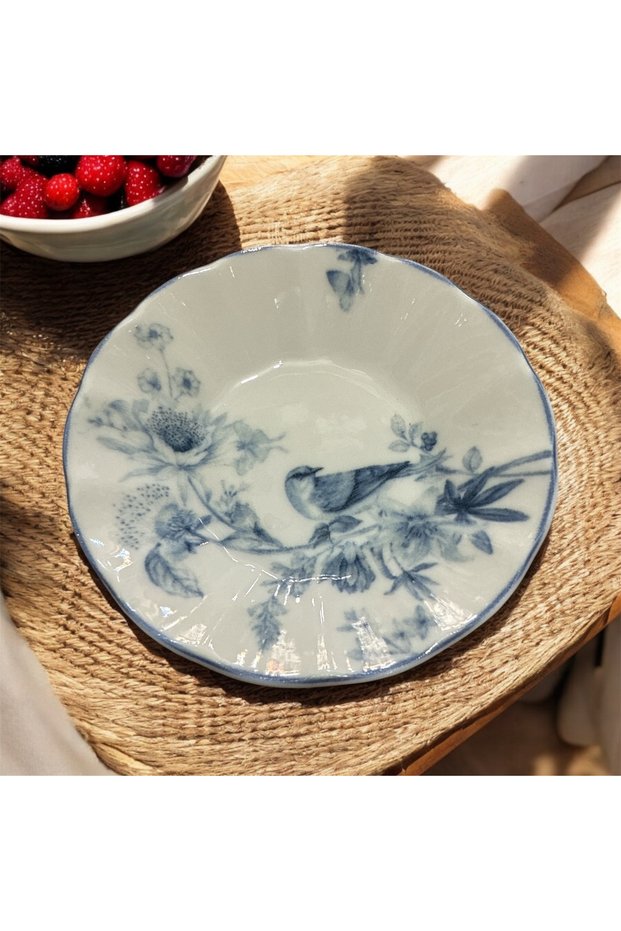 10cm 6-Section Bird Tea Plate