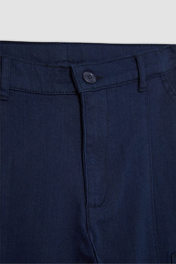 Erkek Çocuk Kargo Fit Standart Paça Twill Pantolon A4936a823wn - 7