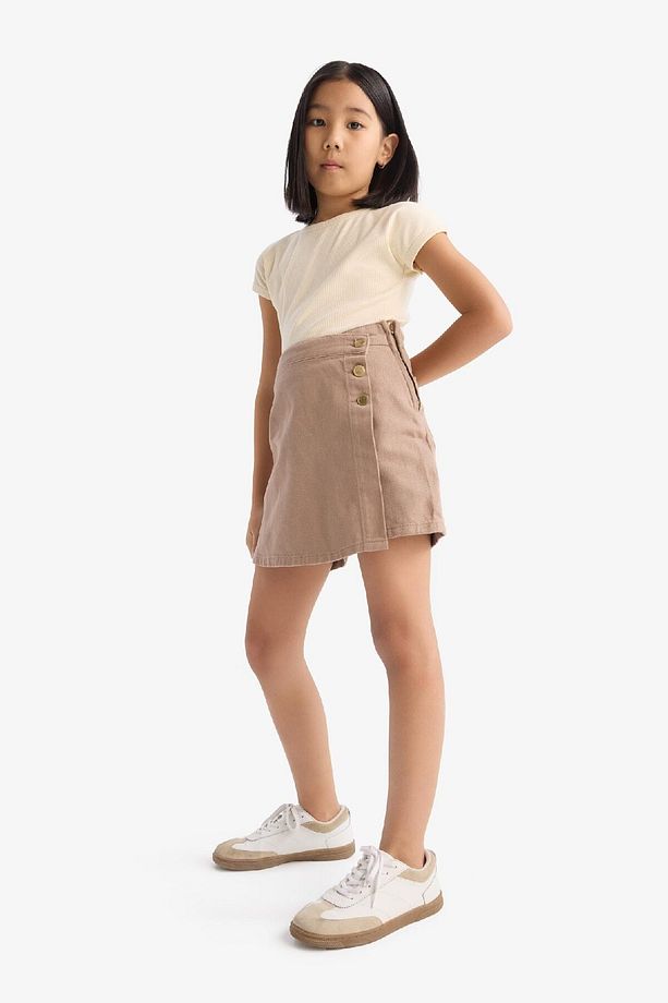 Kız Çocuk Gabardin Şort Etek D9305a825sm - 4