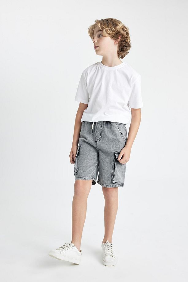 Erkek Çocuk Jean Şort C0578a824hs - 4