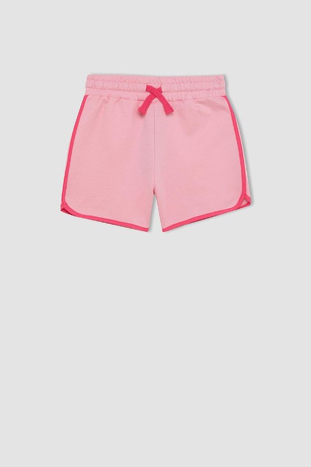 Kız Çocuk Beli Lastikli Basic Düz Şort D0899a824hs - 7