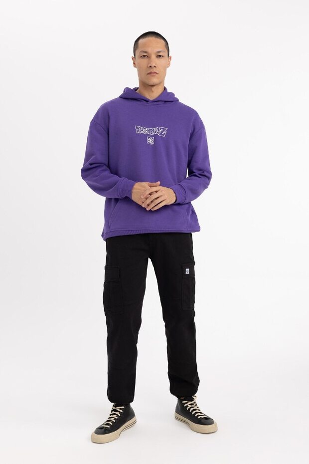Regular Jogger Gabardin Pantolon Kargo Cepli Lastikli Paça B8668ax23cw - 3