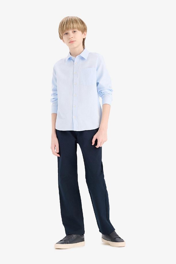 Erkek Çocuk Düz Paça Basic Düz Gabardin Pantolon Tyc21e1f3d16b74640c751909 - 5