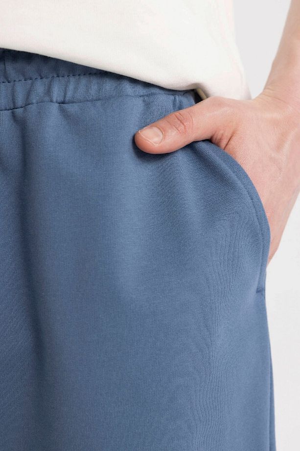 Slim Fit Dar Kesim Cepli Basic Düz Bermuda Şort W1105az24sm - 6