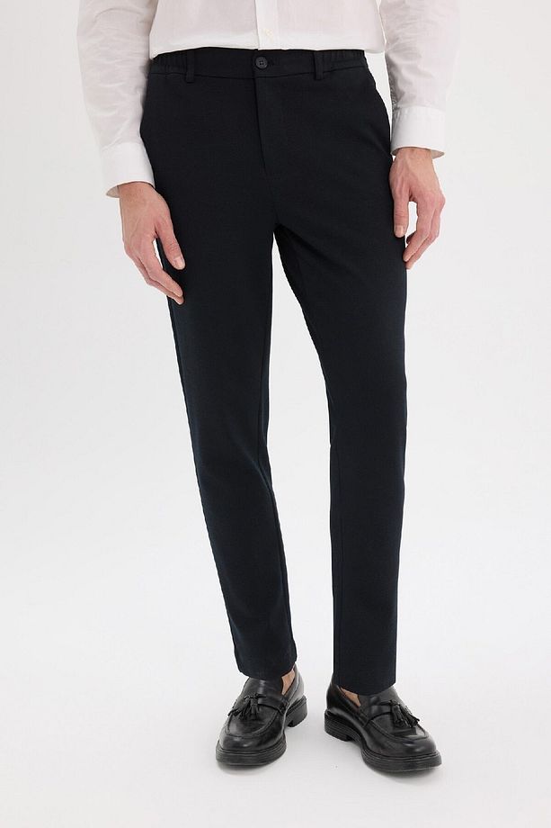 Jogger Yazlık Kumaş Pantolon Basic Düz Cepli Düz Paça D3695ax25sp - 1