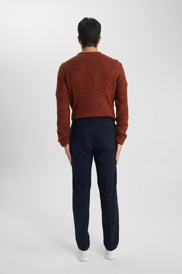 Yün Görünümlü Jogger Pantolon Cepli Düz Paça C1474ax23wn - 8