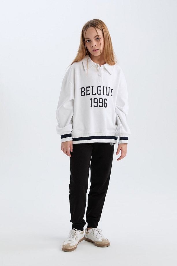 Kız Çocuk Jogger Fit Pantolon D6482a8ns - 3