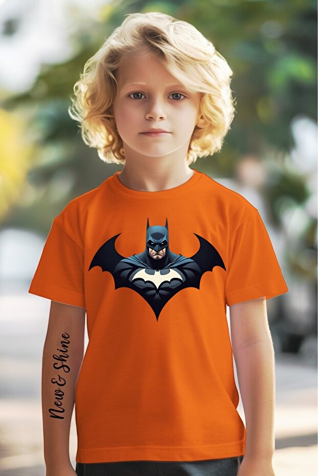 Batman Printed Oversized Kids T-Shirt