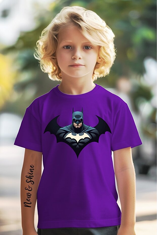 Batman Printed Oversized Kids T-Shirt
