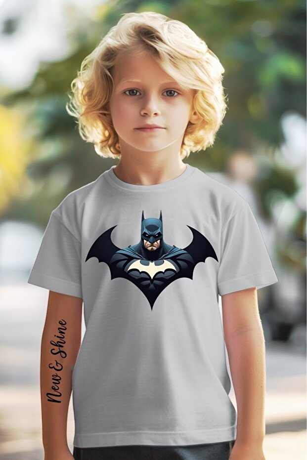 Batman Printed Oversized Kids T-Shirt