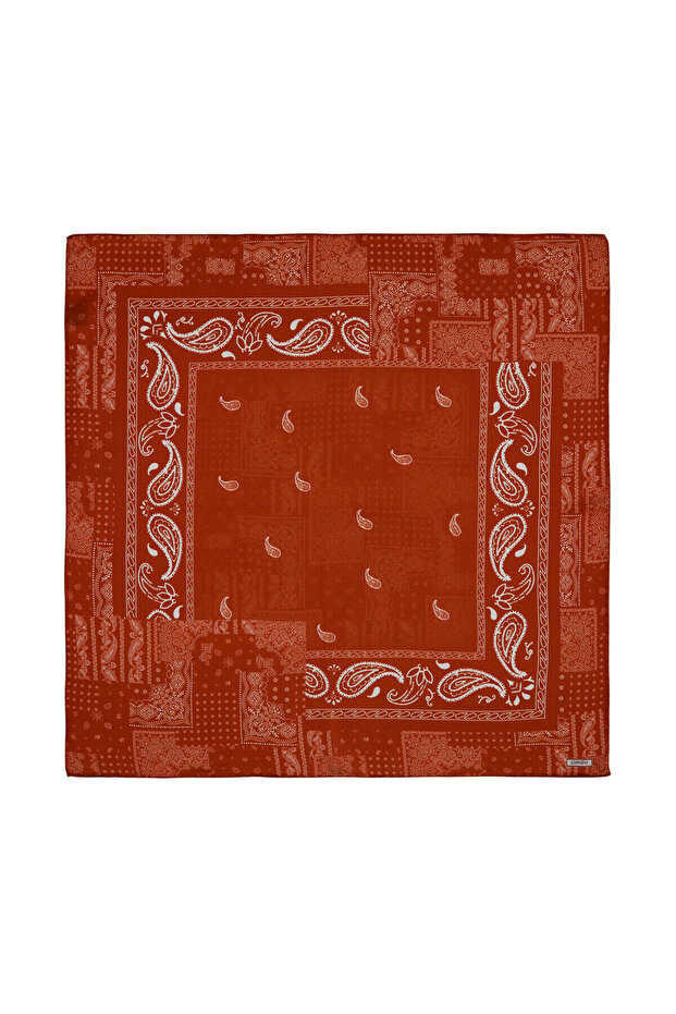 Patchwork Desenli Ipek Mendil Model 01 - 1