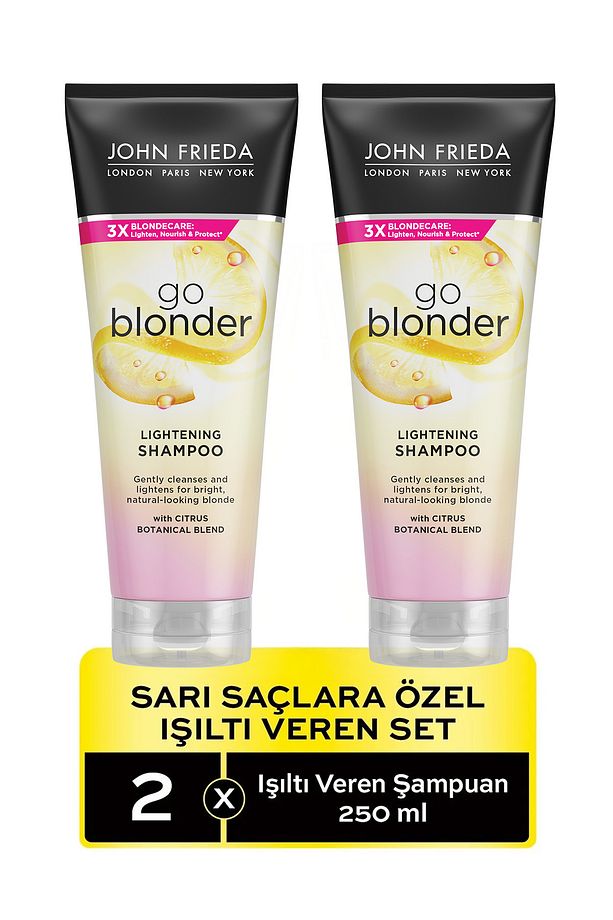 Sarı Saçlara Özel Işıltı Veren Şampuan 250 ml 2'li - 1