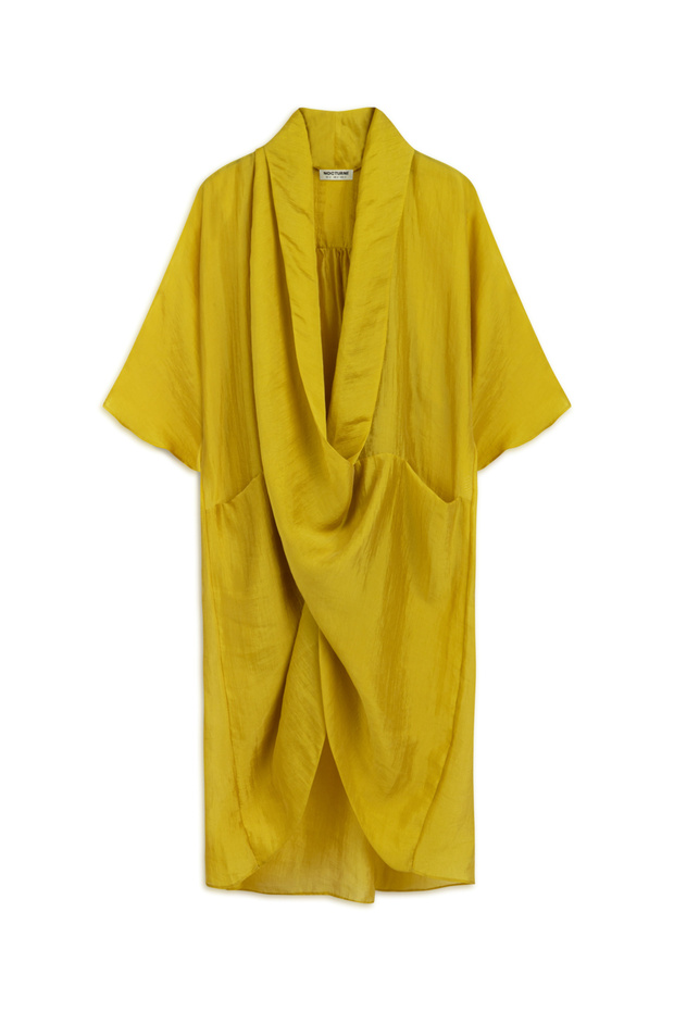 Oversize Midi Elbise - 5