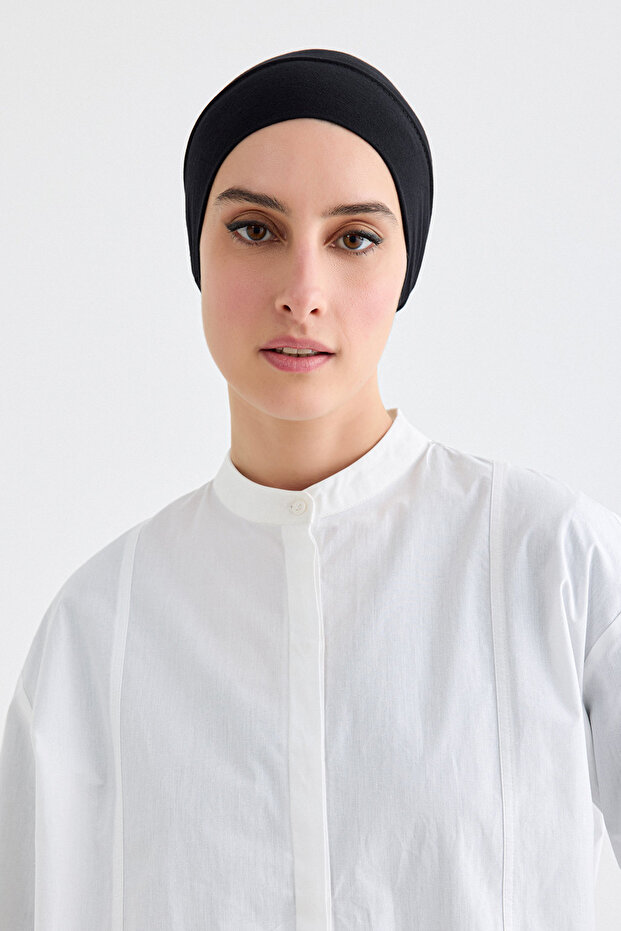 Geçmeli Bone Siyah - 2