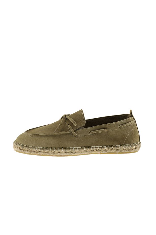 Süet Espadril Deri Ayakkabı - 2