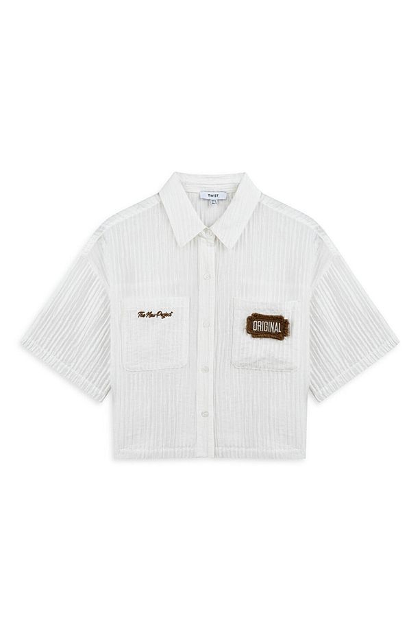 NAKIŞLI VE PATCH'Lİ GÖMLEK - 3