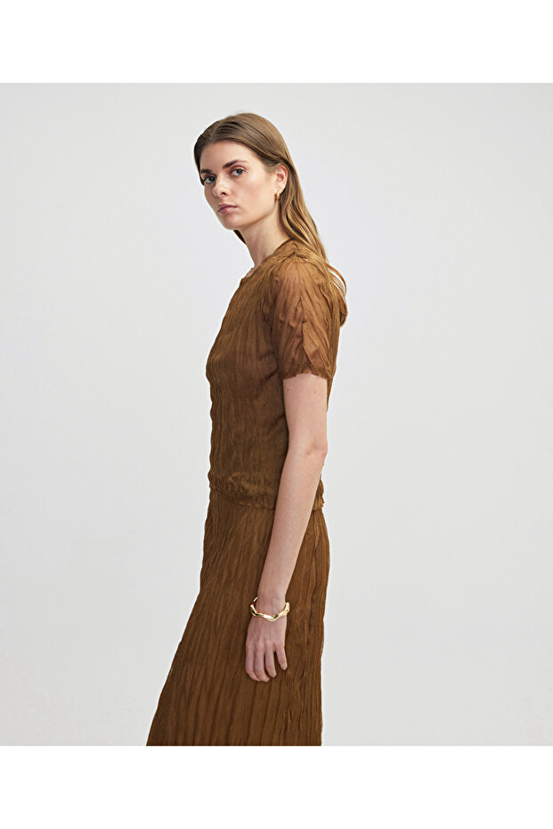 Kırışık efektli triko - 5