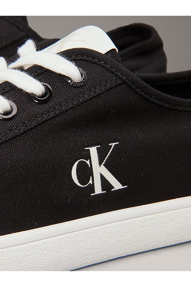 Calvin Klein Logolu Pamuk Karışımlı Sneaker Ayakkabı YM0YM012090GM Erkek AYAKKABI YM0YM01209 0GM - 6